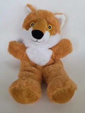 Plush Fox Hand Puppet - Orange and White Kids Toy